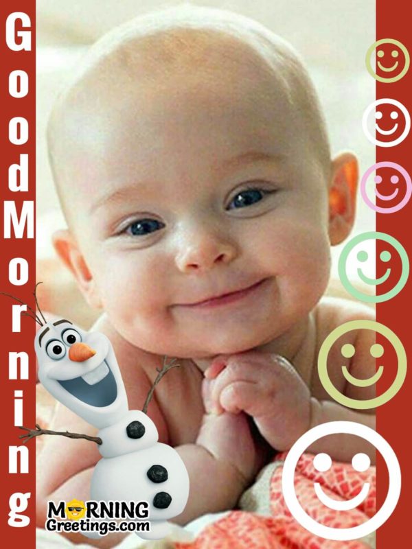 Good Morning With Cute Smile