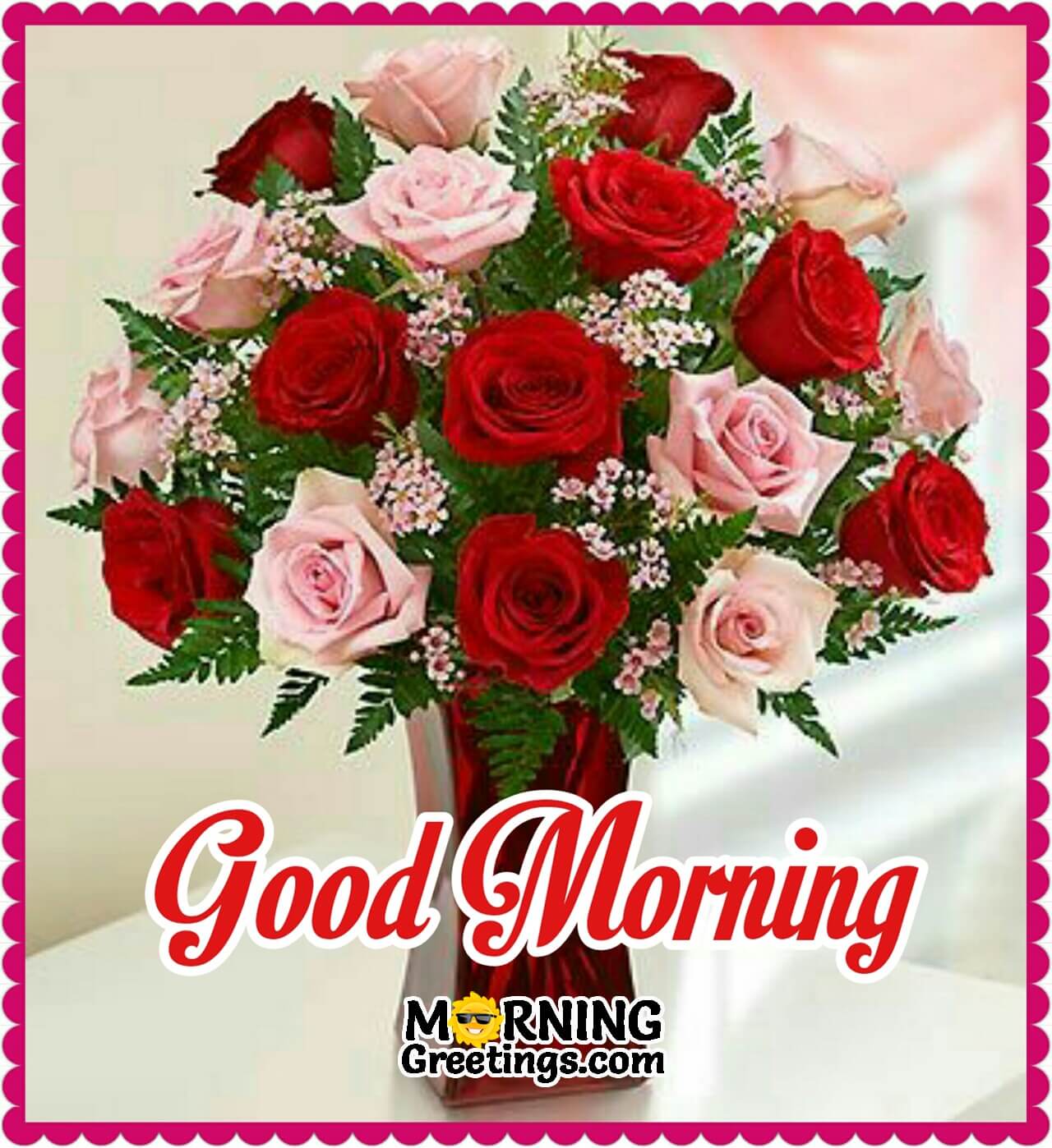 10 Beautiful Good Morning Pictures With Bouquet - Morning ...
