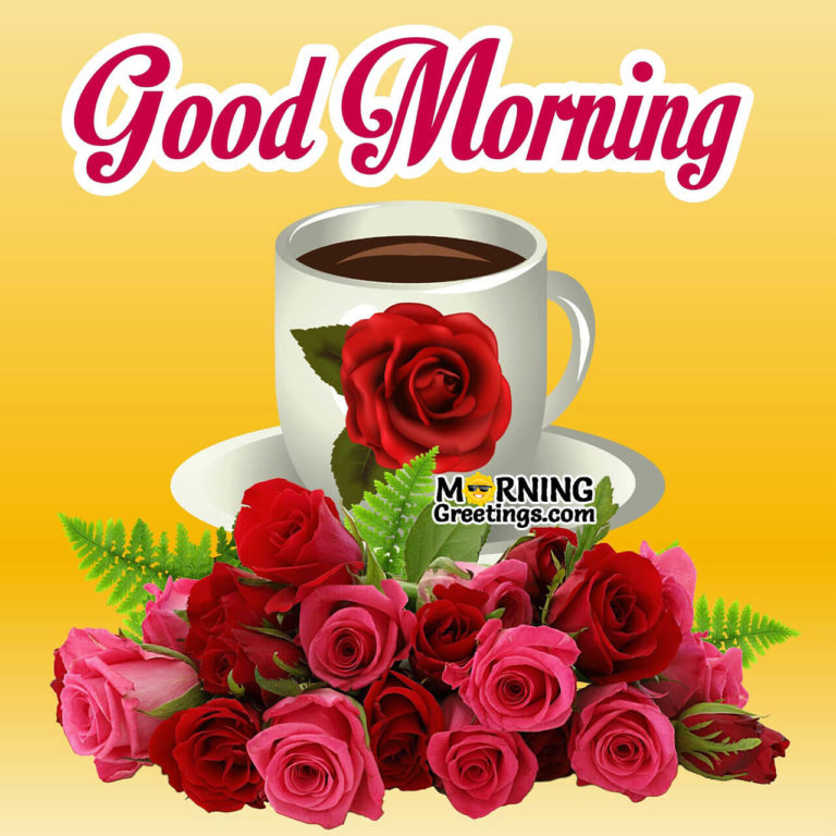 51 Good Morning Wishes With Rose - Morning Greetings – Morning Quotes ...