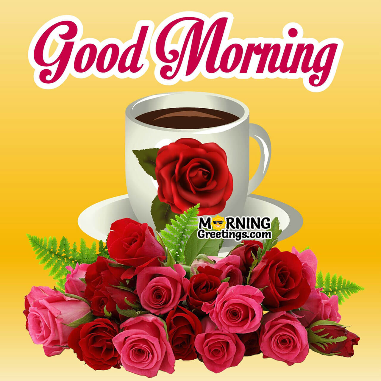 51 Good Morning Wishes With Rose - Morning Greetings – Morning ...