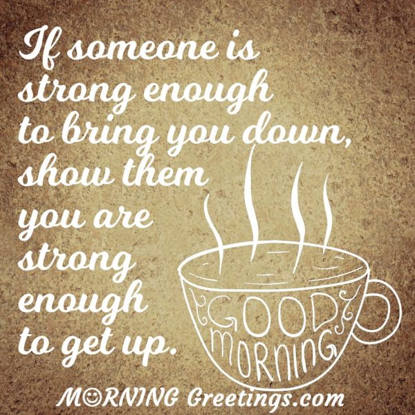 If Someone Is Strong Enough