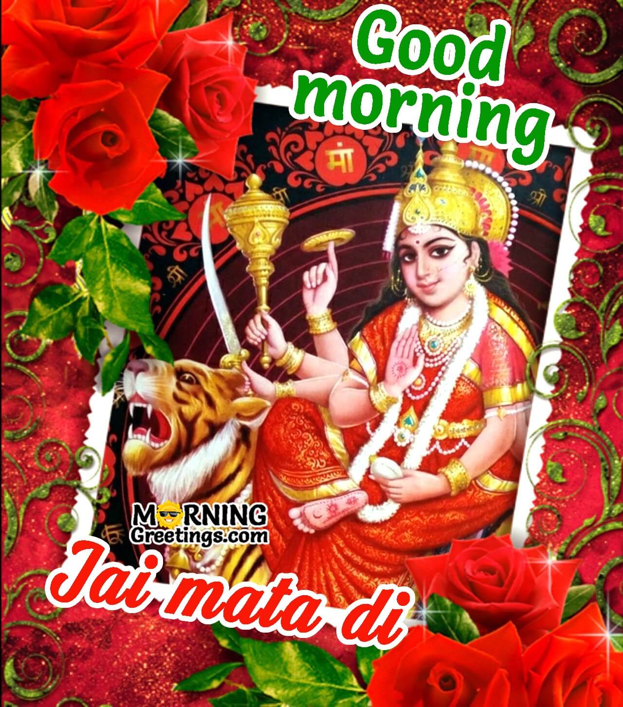 32 Devi Maa Morning Blessings Pictures - Morning Greetings ...