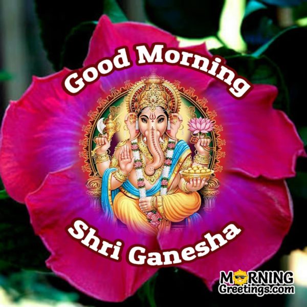 Beautiful Pic Of Shri Ganesha
