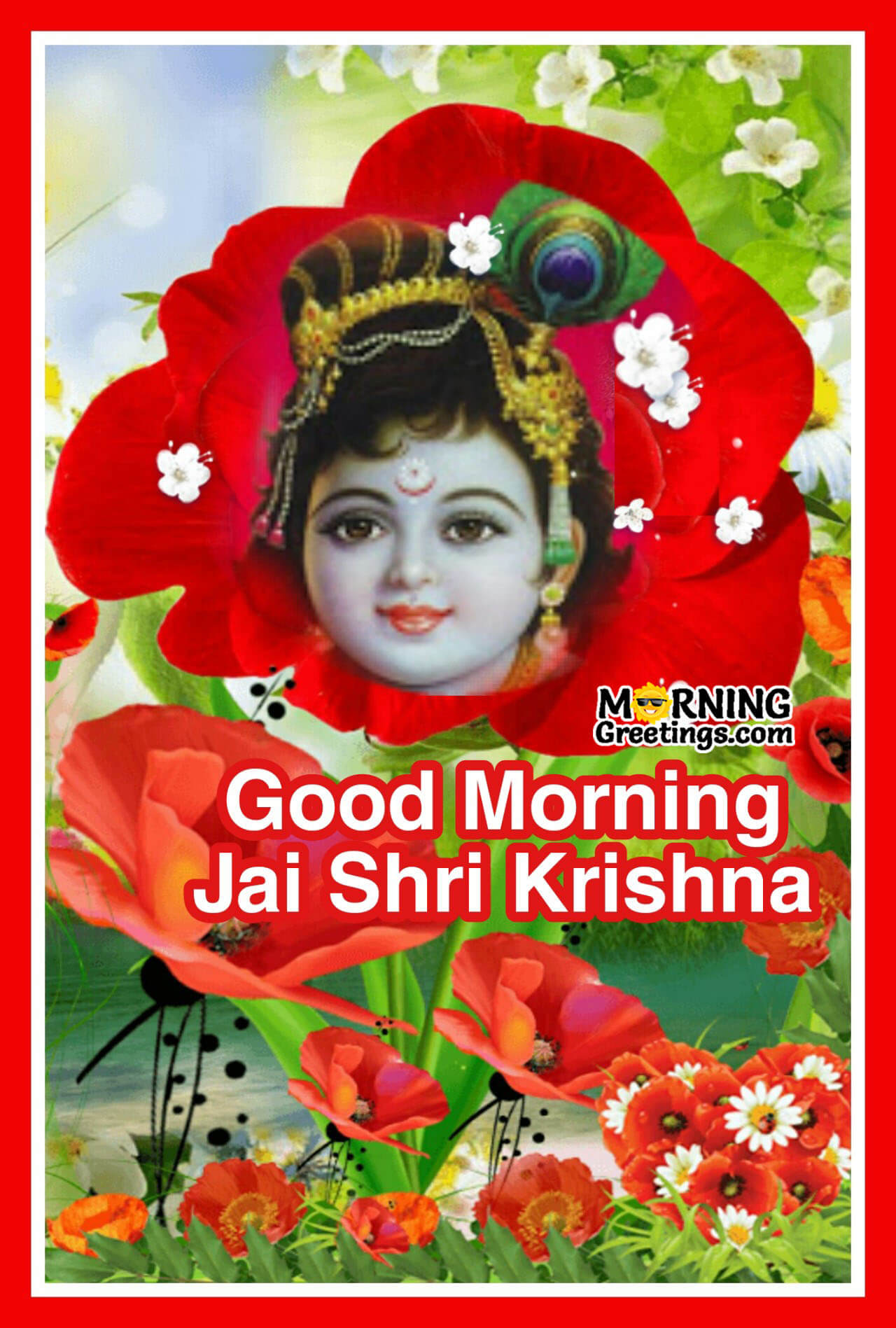 10 Wonderful Morning Picture Of Shri Bal Krishna Morning