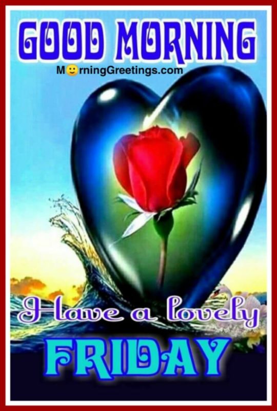 Good Morning Have A Lovely Day