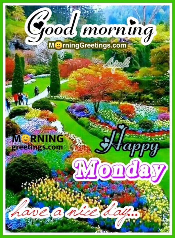 Happy Monday Have A Nice Day