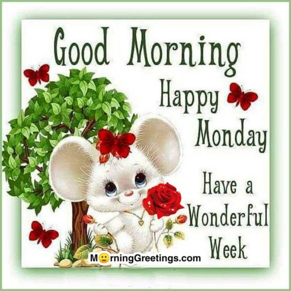 Happy Monday Have A Wonderful Week