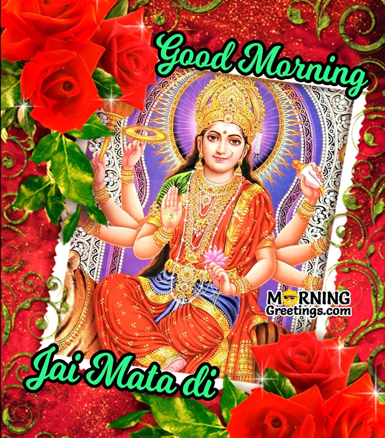 32 Devi Maa Morning Blessings Pictures - Morning Greetings ...