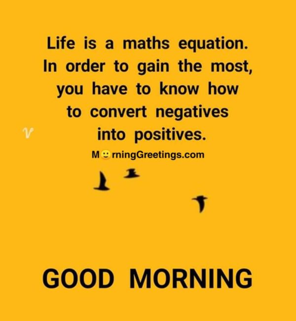 Life Is A Match Equation