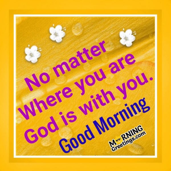 No Matter Where You Are