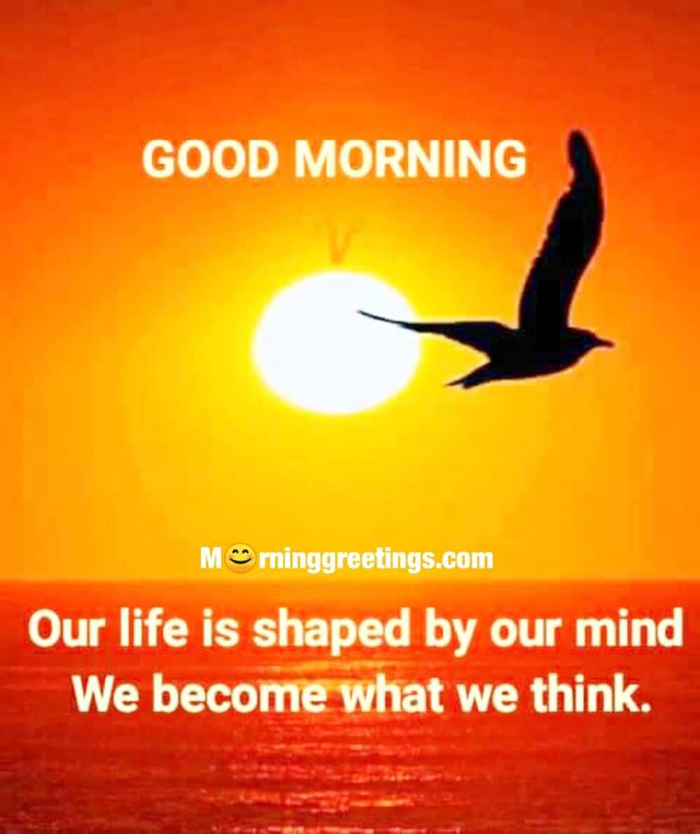 Our Life Is Shaped By Our Mind