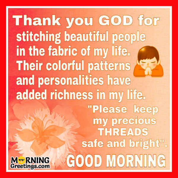 Thank You God For Stitching