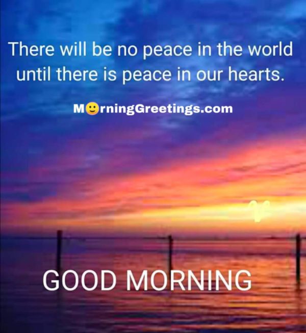 There Will Be No Peace