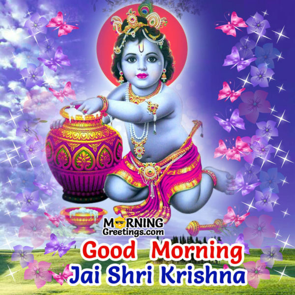 Wonderful Image Of Bal Krishna