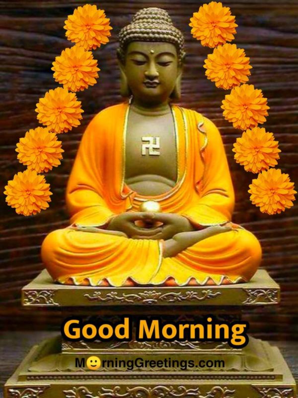 Blessed Morning With Buddha