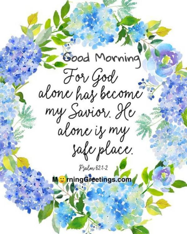 For God Alone Has Become My Savior