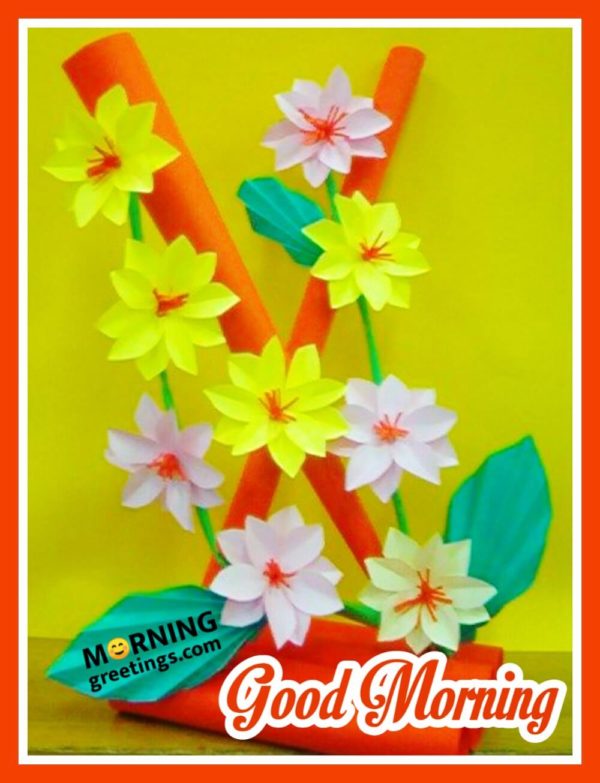 Good Morning With Flowers