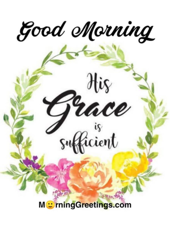 His Grace Is Sufficient