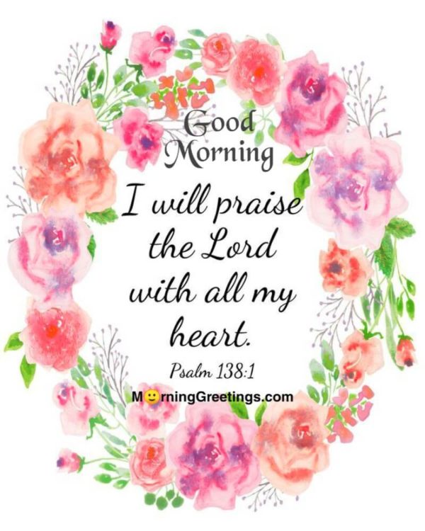 I Will Praise With Lord