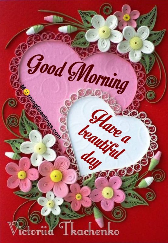 Good Morning Wishes With Heart Images – Heartfelt Greetings