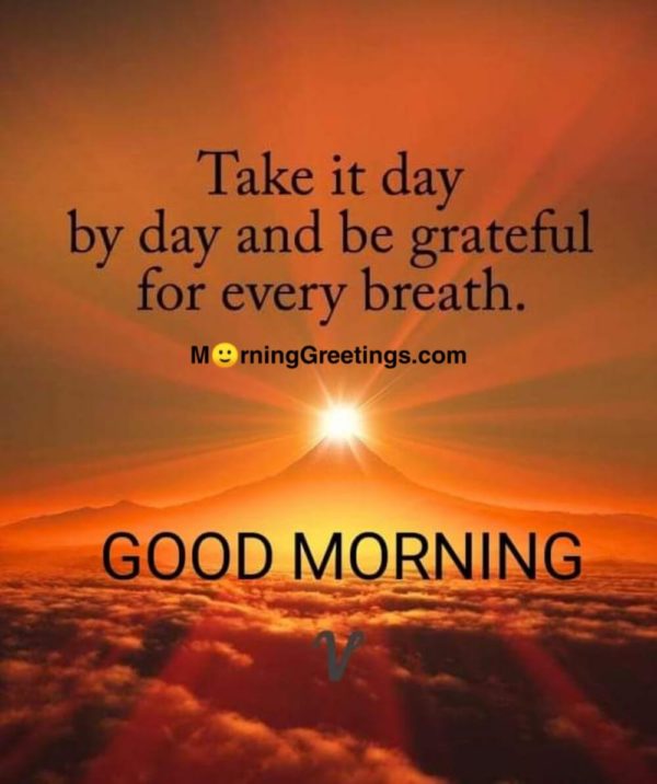 Take It Day By Day