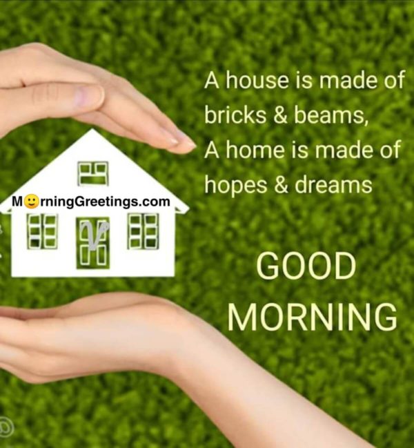 A House Is Made Of Bricks