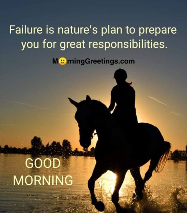 Failure Is Nature's Plan