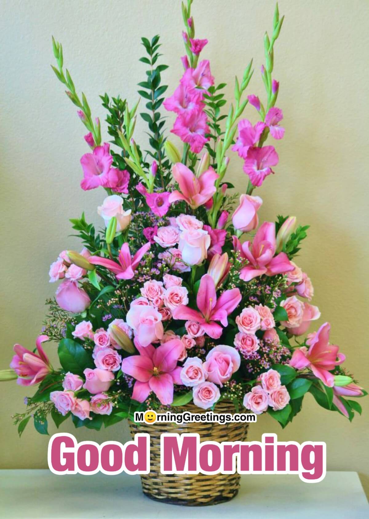 20 Morning Greeting With Bouquet Morning Greetings Morning Wishes