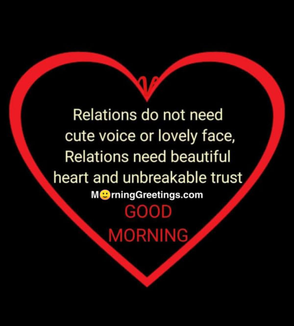 Relations Do Not Need Cute Voice