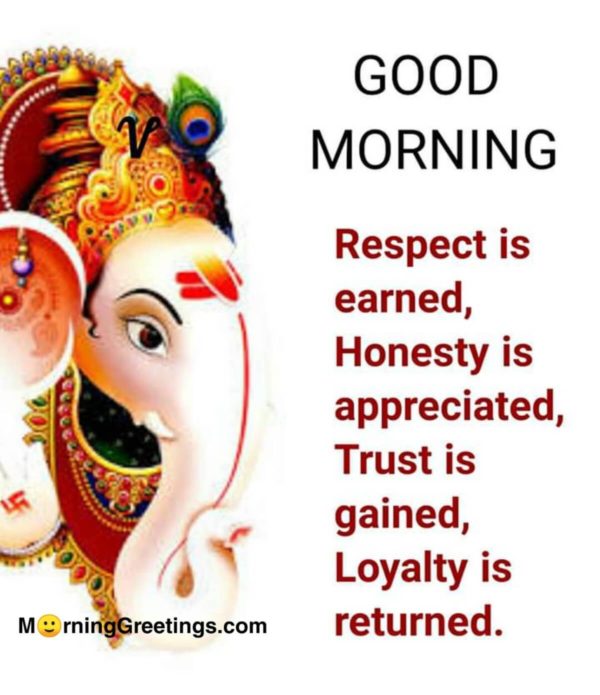 Respect Is Earned