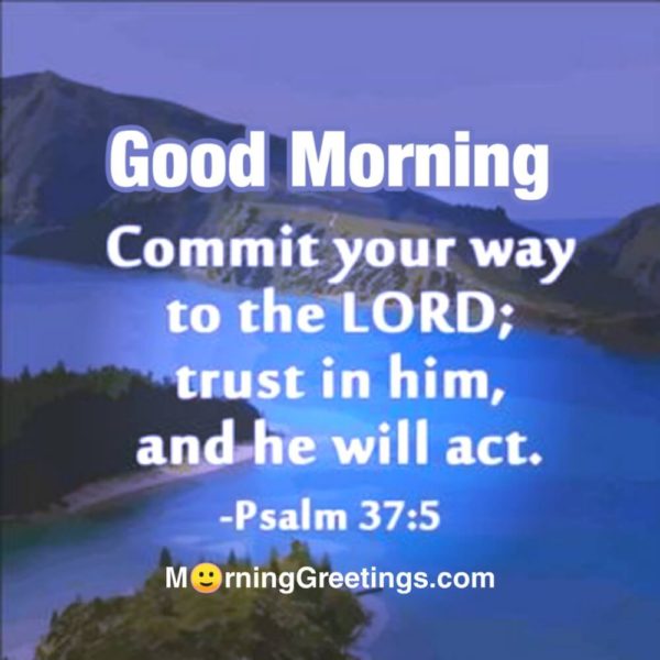 Commit Your Way