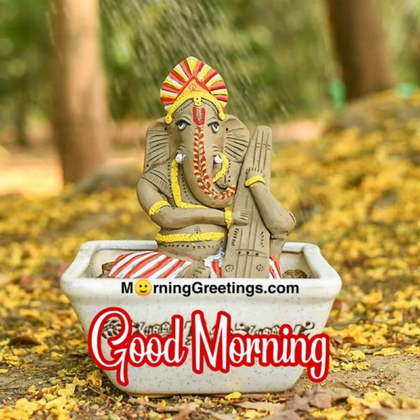 Good Morning Ganesha Image