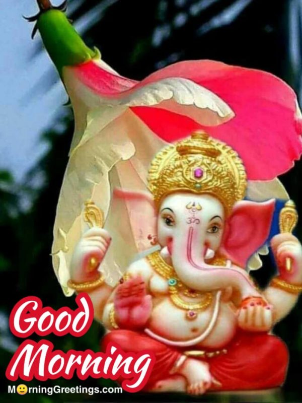 Good Morning Ganesha Pic