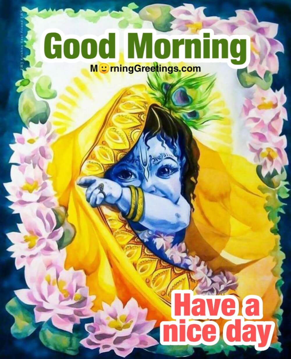 25 Bal Krishna Morning Greetings - Morning Greetings – Morning ...