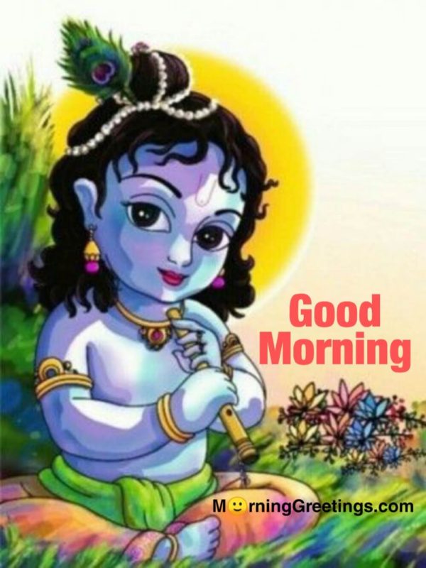 Good Morning Krishna Picture