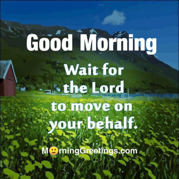 Wait For The Lord