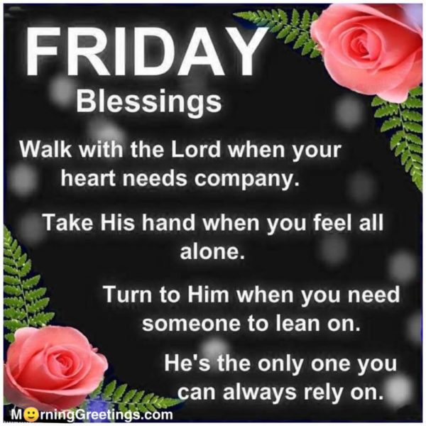 30 Amazing Friday Morning Blessings Morning Greetings Morning