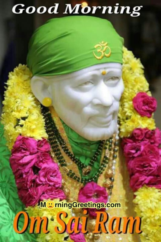 Good Morning Om Sai Ram Pic
