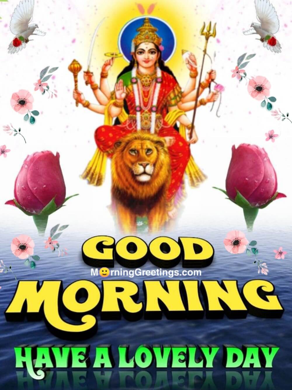 15 Best Morning Wishes Photos Of Devi Maa - Morning Greetings ...