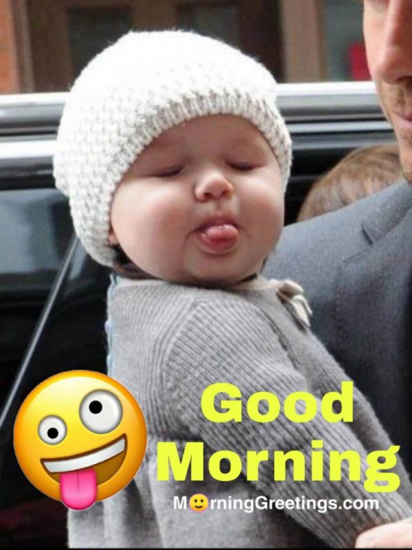 Cute Baby Good Morning
