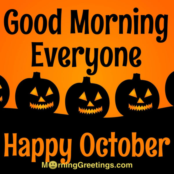 Good Morning Everyone