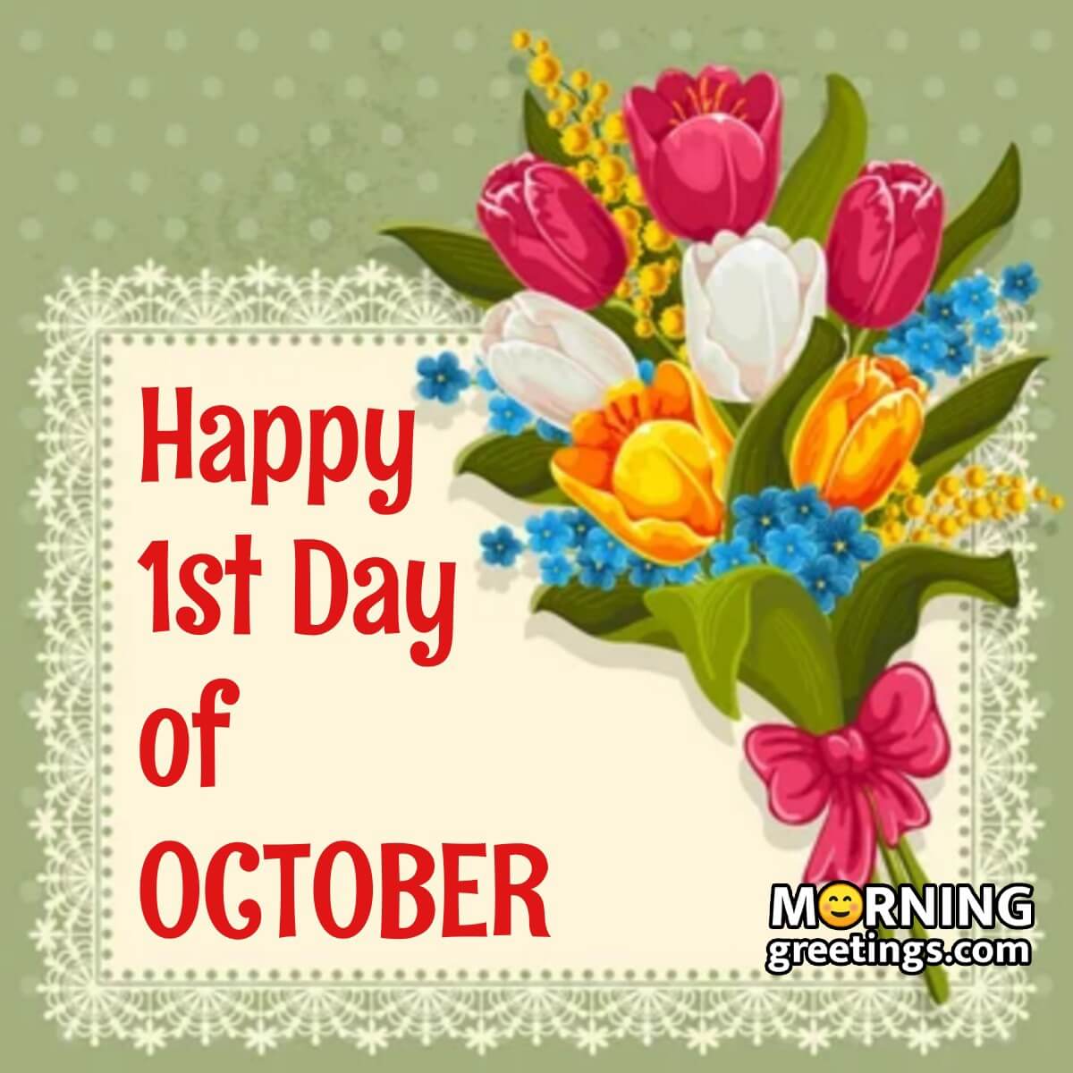 Happy 1st Day Of October Image