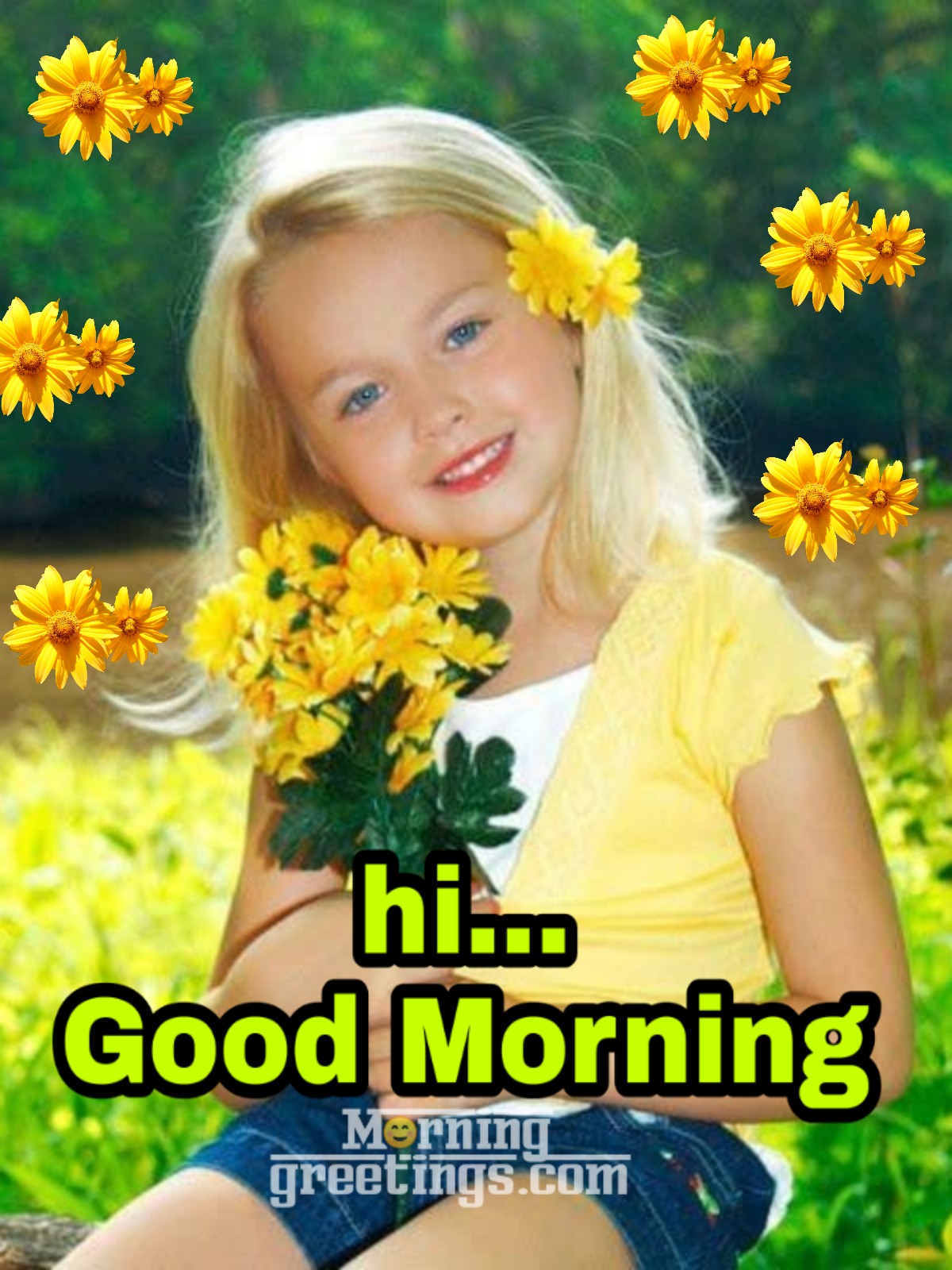 Hi Good Morning Girl