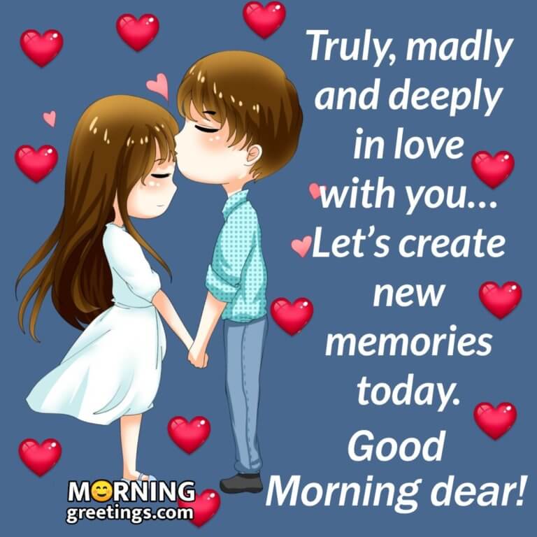 20 Romentic Good Morning Kiss Images - Morning Greetings – Morning