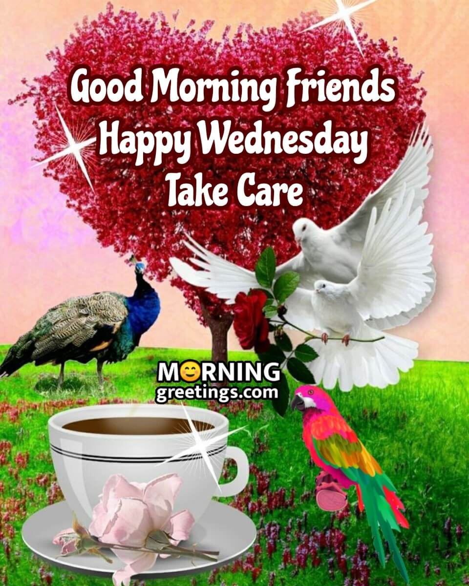 Good Morning Friends Happy Wednesday Take Care