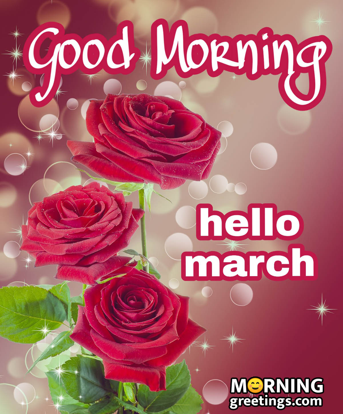 Good Morning Hello March