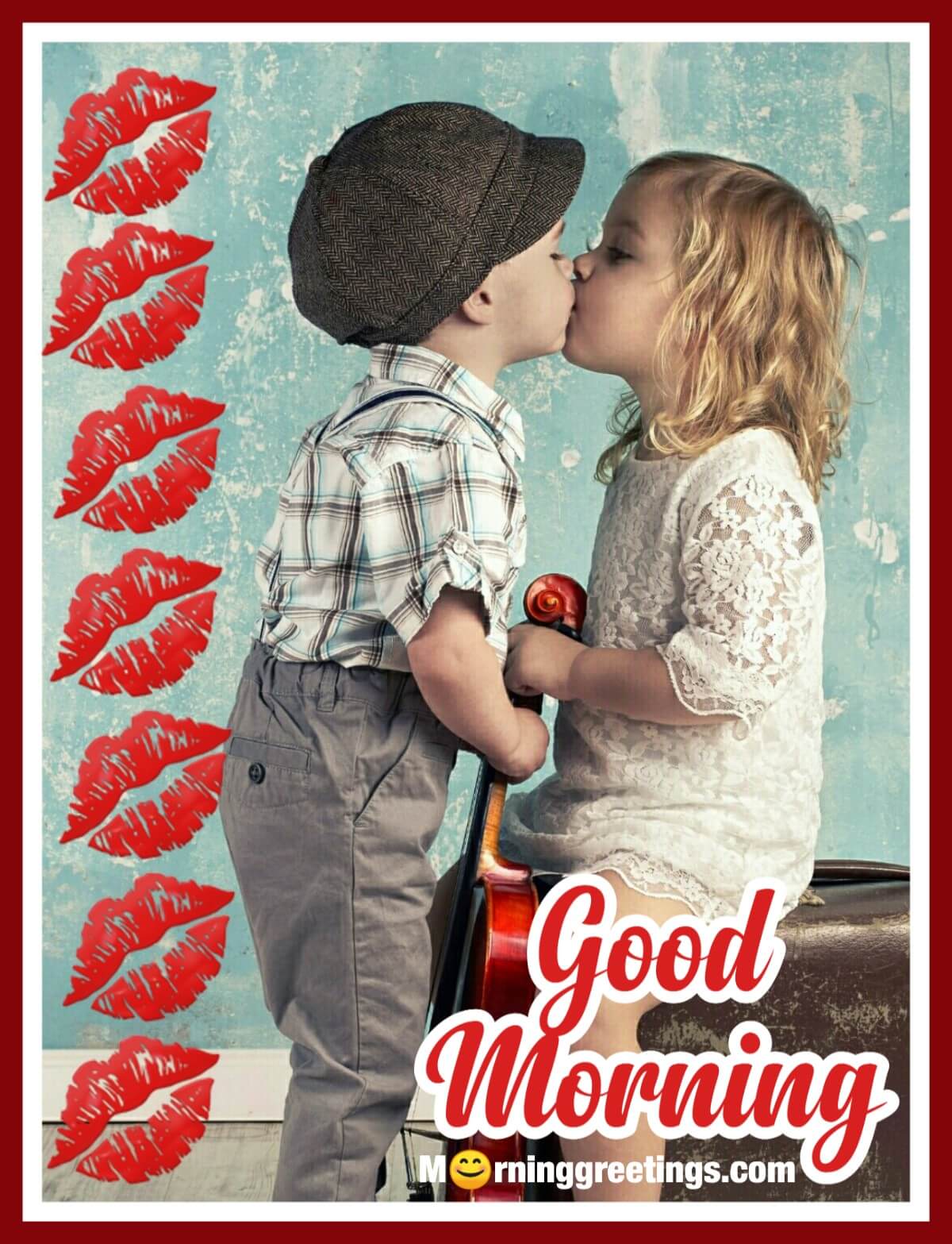 Romentic Good Morning Kiss Cards Morning Greetings Morning Wishes