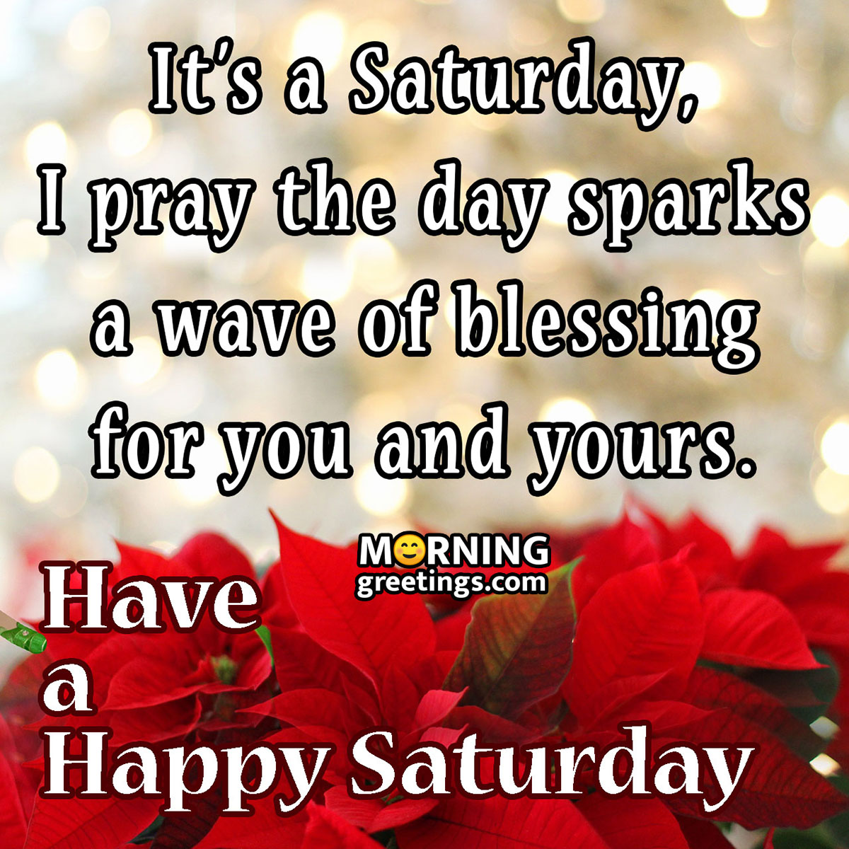 Happy Saturday Blessings