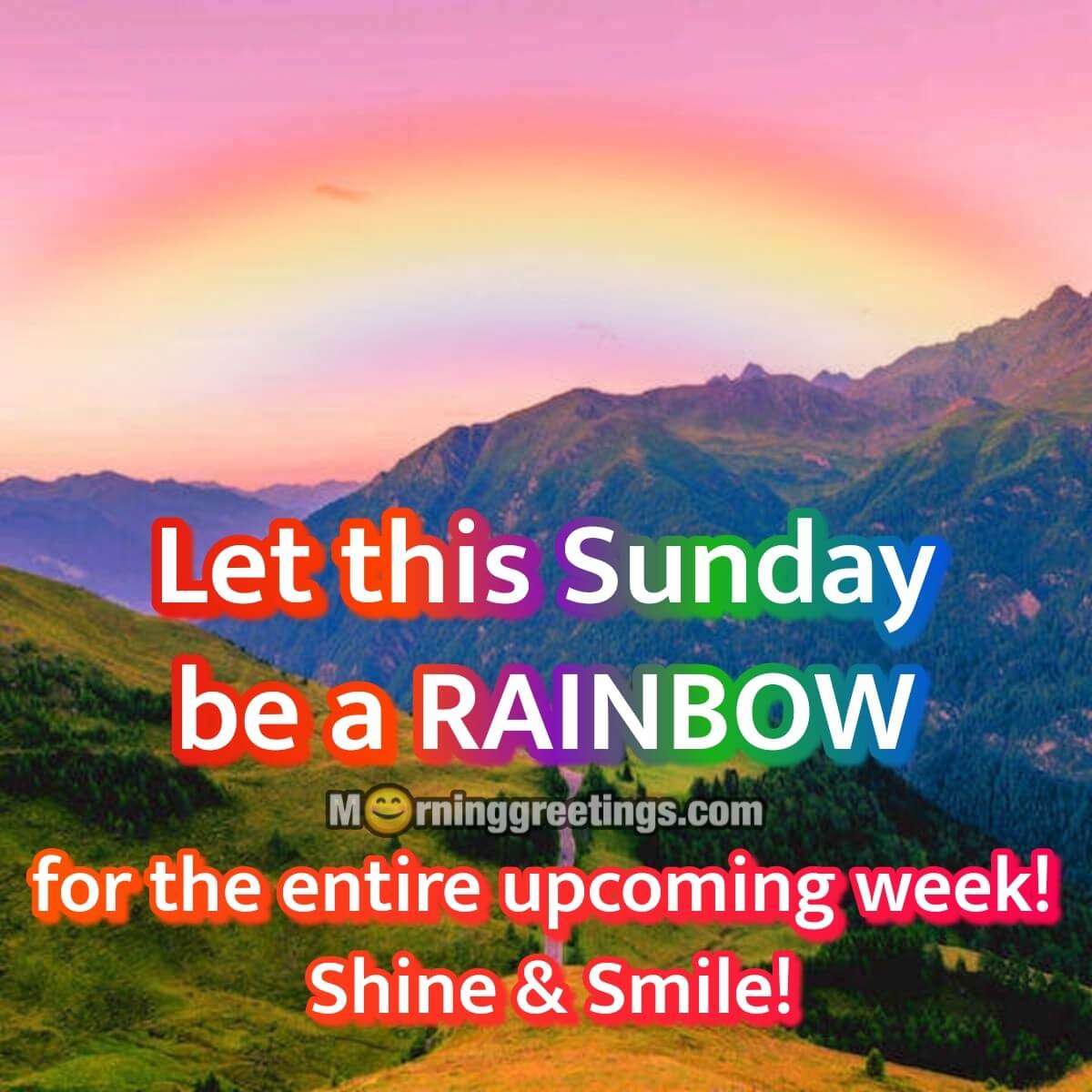Let This Sunday Be A Rainbow