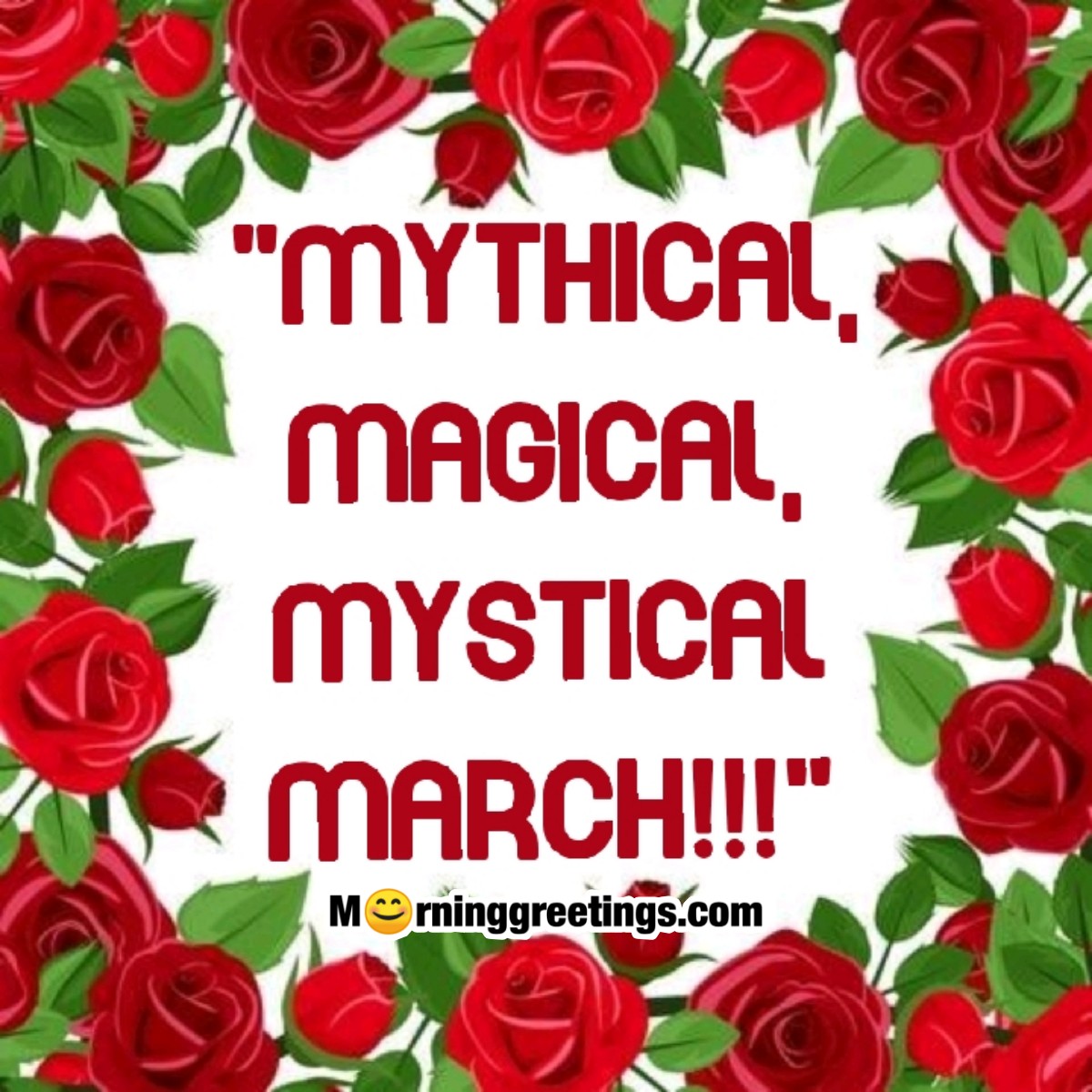 Mythical, Magical, Mystical March